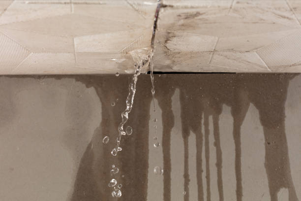 Professional Water Damage Restoration technician working in Titusville, PA